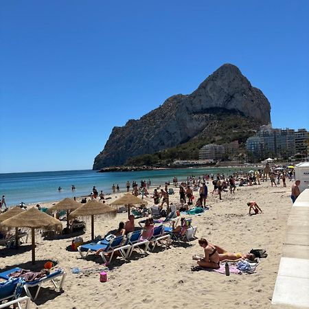 Nuevo Mexico Playa Vistas Al Mar 3 Habitaciones Piscina Y Garaje Calpe Exteriér fotografie